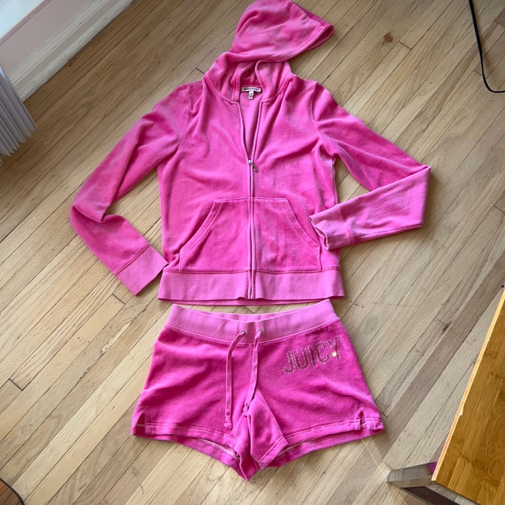 JUICY COUTURE shorts tracksuit sz. S-M